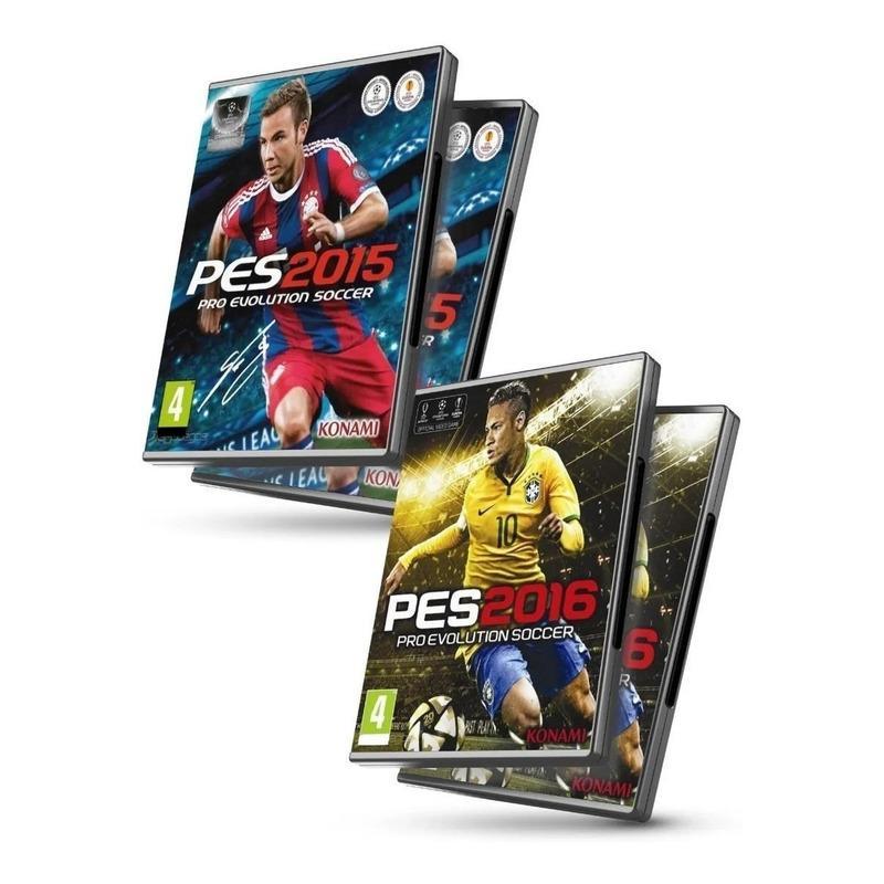 PES Pro Evolution Soccer 2015 + PES 2016 - Pc